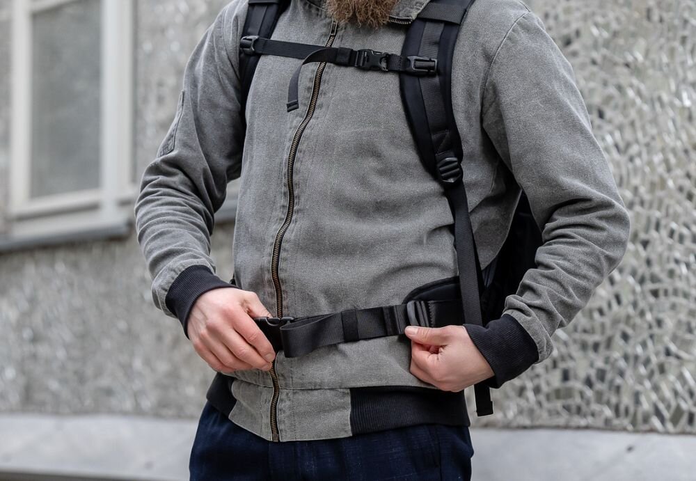 Plecak FOTOPRO FB-4  materiał pojemność zamki siatka paski przegrody 