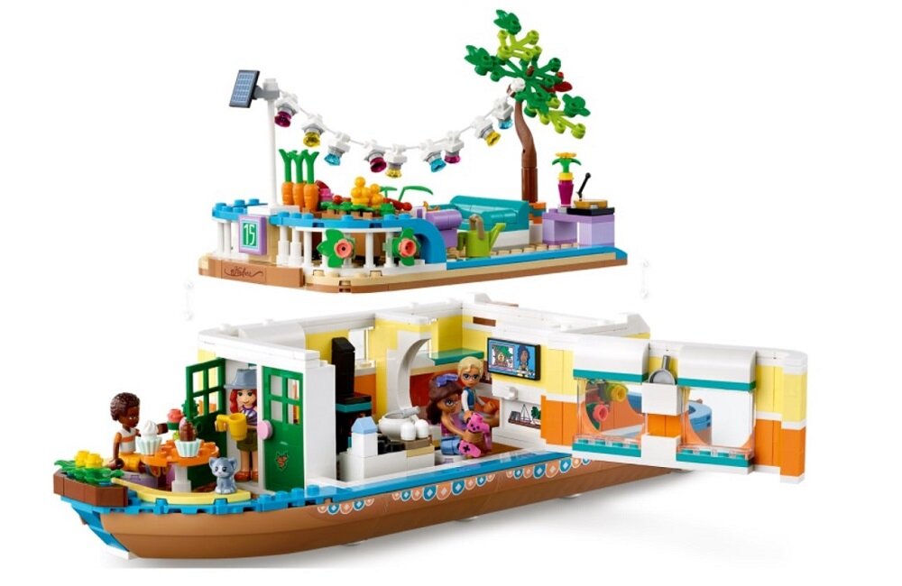 LEGO Friends Łódź mieszkalna na kanale 41702 Jeszcze więcej zabawy