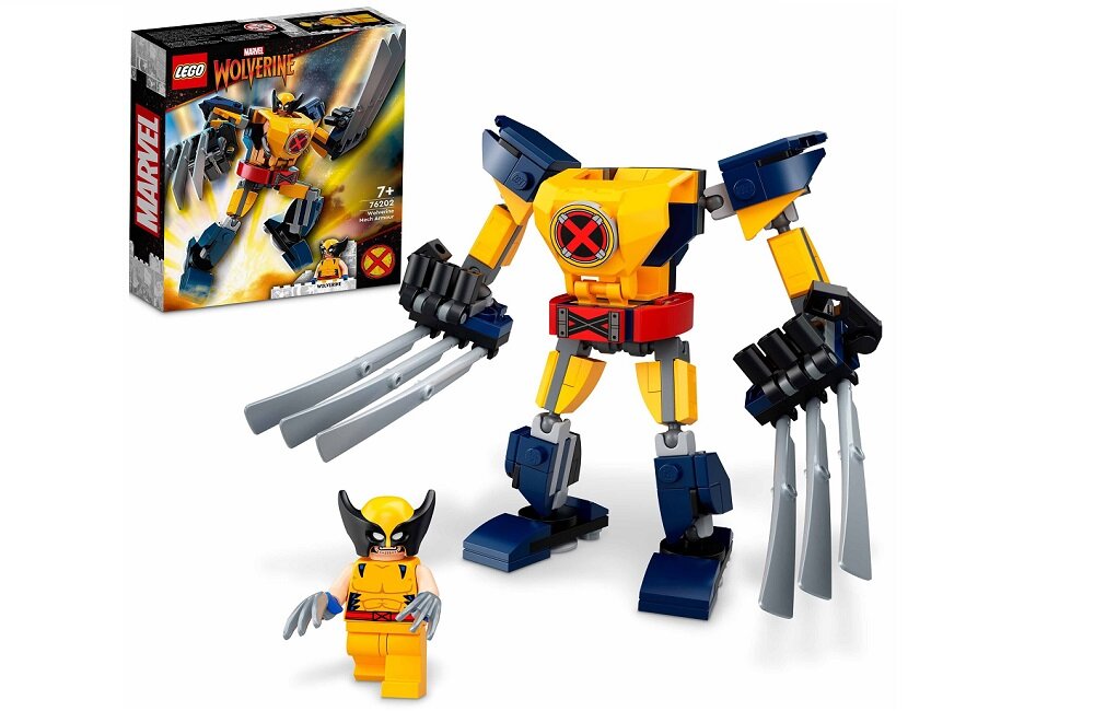 LEGO Marvel Mechaniczna zbroja Wolverinea 76202 Od lat dla Was wysoka jakość