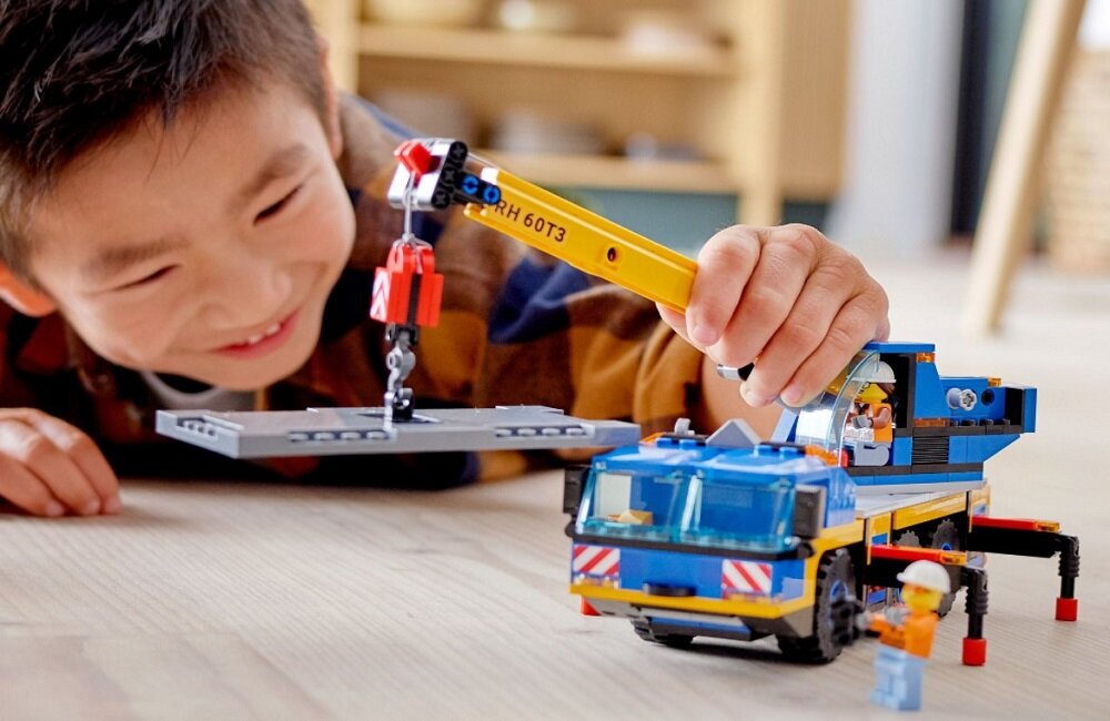 LEGO City Żuraw samochodowy 60324 Doskonały prezent