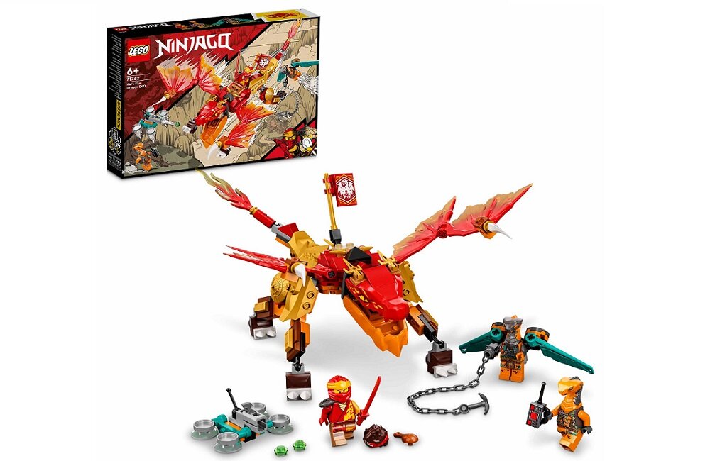 LEGO Ninjago Smok ognia Kaia EVO 71762 Wysoka jakość i bezpieczeństwo