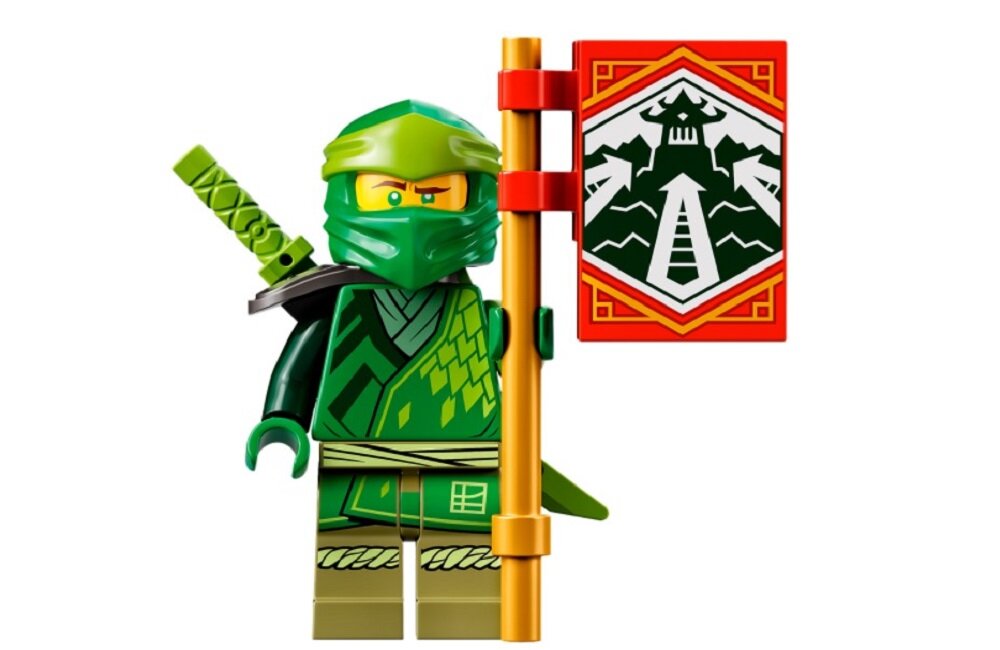 LEGO Ninjago Samochód wyścigowy Lloyda EVO 71763 Kolekcjonerski sztandar