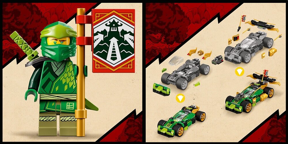 LEGO Ninjago Samochód wyścigowy Lloyda EVO 71763 Od lat dla Was