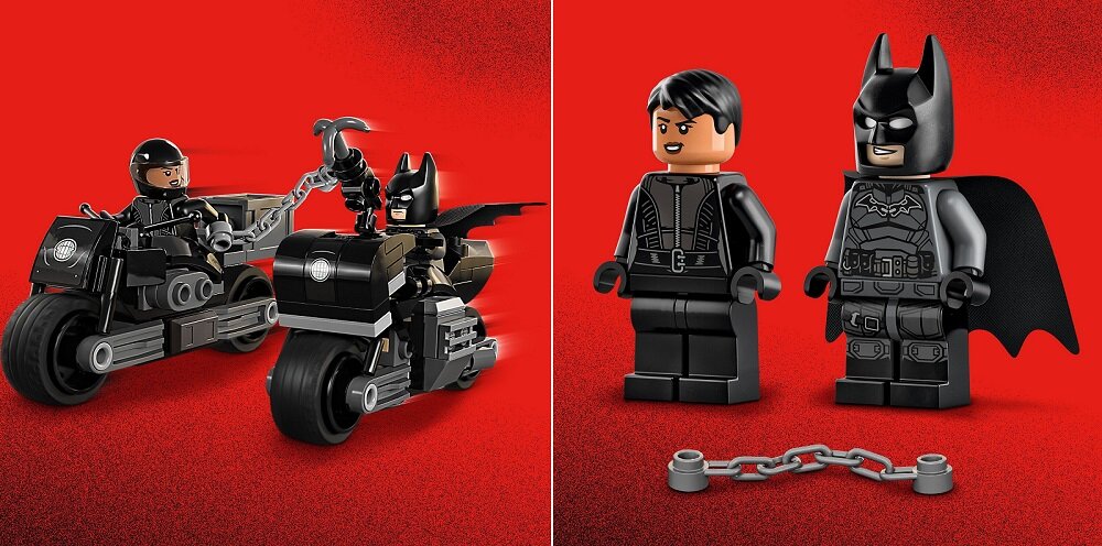 LEGO Batman Motocyklowy pościg Batmana i Seliny Kyle 76179 Od lat dla Was