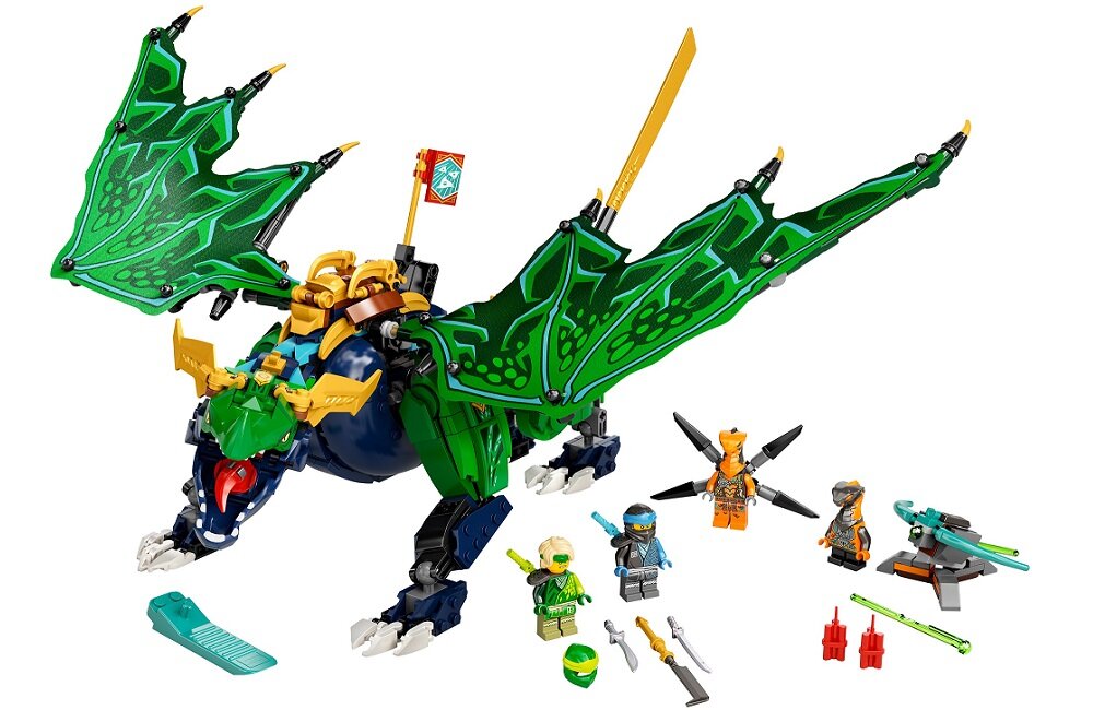 LEGO Ninjago Legendarny smok Lloyda 71766 Akcja w fantastycznym świecie