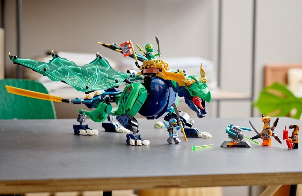 LEGO Ninjago Legendarny smok Lloyda 71766 Zestaw konstrukcyjny który pobudzi pasję fanów ninja