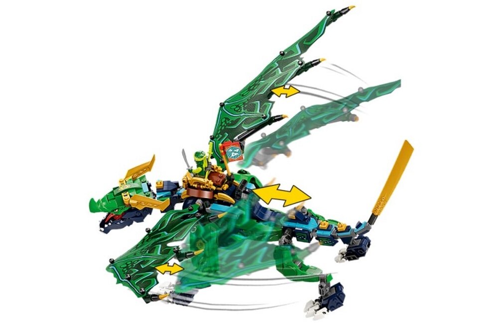 LEGO Ninjago Legendarny smok Lloyda 71766 Niezwykle ruchomy smok 