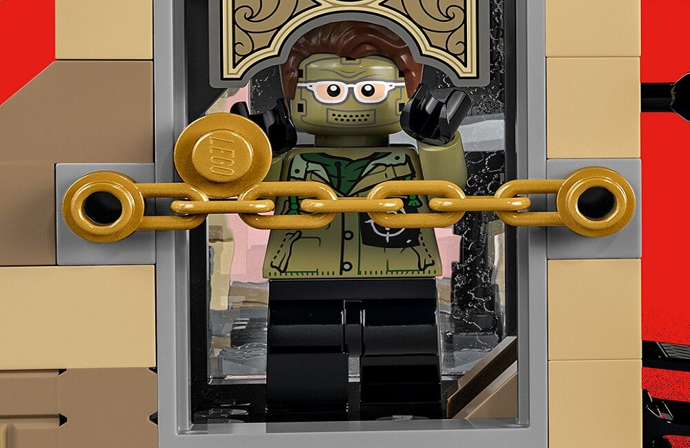 LEGO Batman Jaskinia Batmana pojedynek z Człowiekiem zagadką 76183 Cała masa zabawy