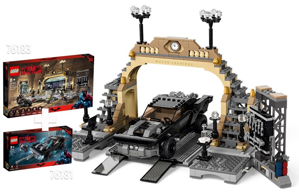 LEGO Batman Jaskinia Batmana pojedynek z Człowiekiem zagadką 76183 Łącz zestawy