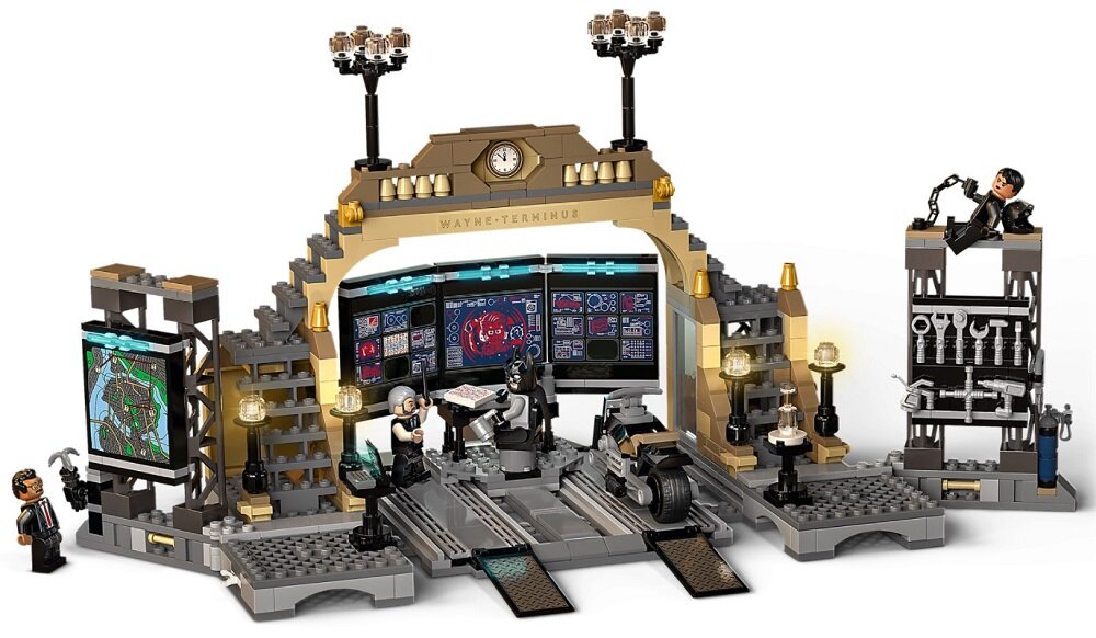LEGO Batman Jaskinia Batmana pojedynek z Człowiekiem zagadką 76183 Wysoka jakość i bezpieczeństwo