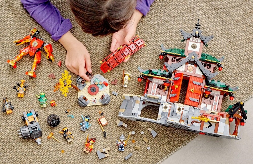 LEGO Ninjago Dojo ninja w świątyni 71767 Najlepsze przygody dla fanów ninja