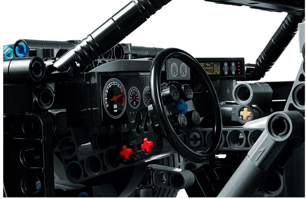 LEGO Technic Batman Batmobil 42127 Cała masa ciekawych elementów