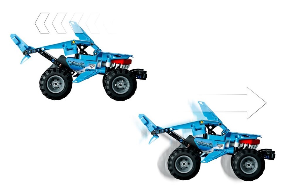LEGO Technic Monster Jam Megalodon 42134 Interaktywna frajda