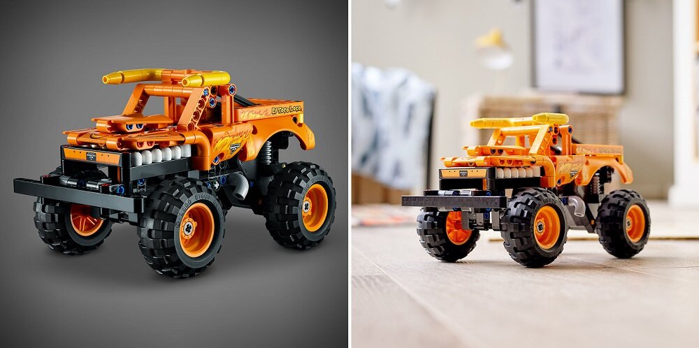 LEGO Technic Monster Jam El Toro Loco 42135 Realistyczne detale