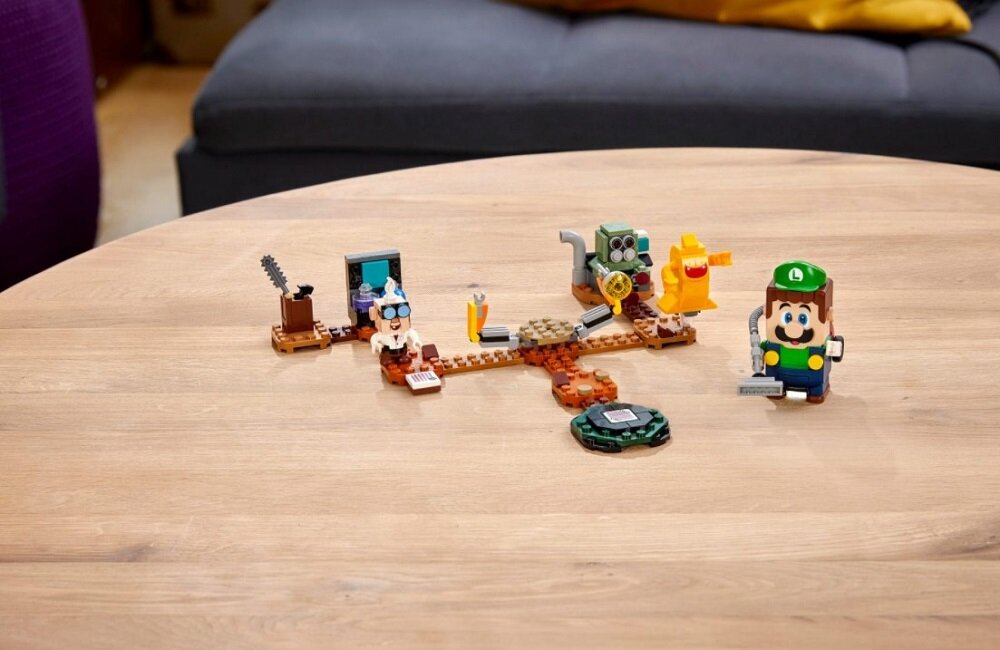 LEGO Super Mario Laboratorium w rezydencji Luigiego i Poltergust zestaw rozszerzający 71397 Wysoka jakość i bezpieczeństwo