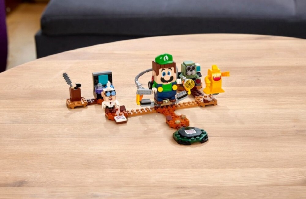 LEGO Super Mario Laboratorium w rezydencji Luigiego i Poltergust zestaw rozszerzający 71397 Czas na zabawę