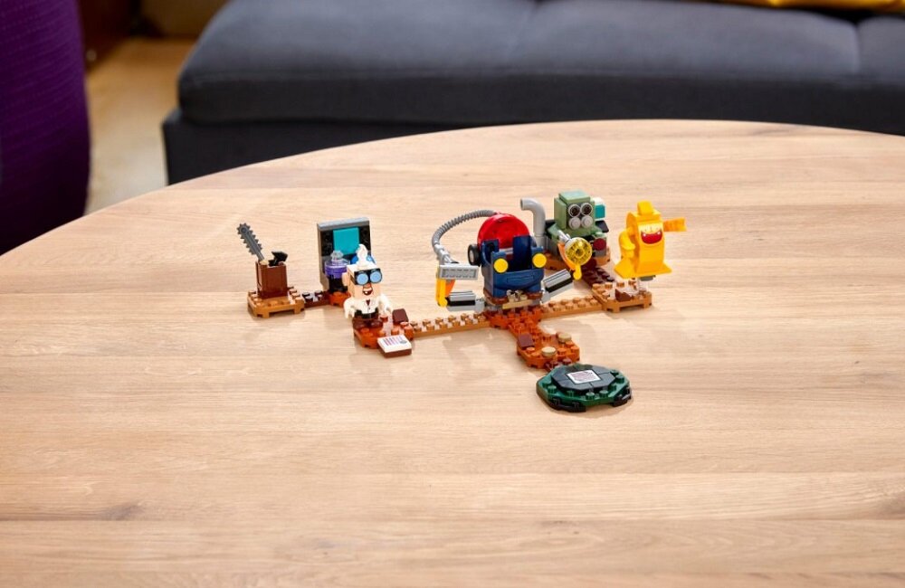 LEGO Super Mario Laboratorium w rezydencji Luigiego i Poltergust zestaw rozszerzający 71397 Cała masa zabawy