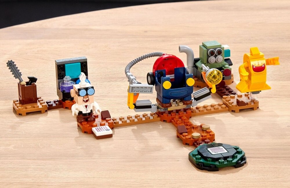 LEGO Super Mario Laboratorium w rezydencji Luigiego i Poltergust zestaw rozszerzający 71397 Pomoc w rozwoju życiowych umiejętności