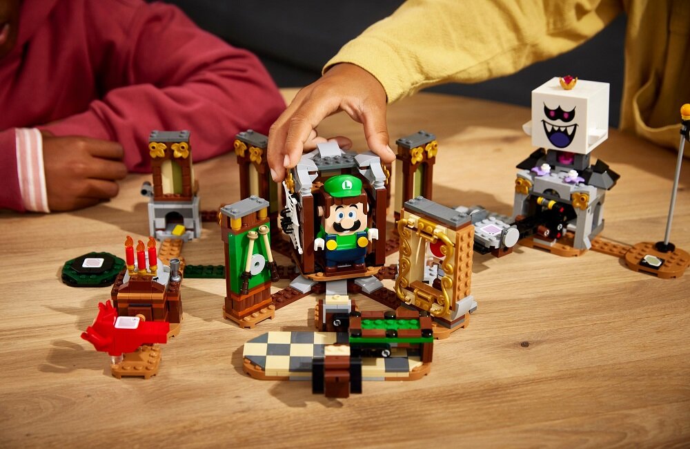 LEGO Super Mario Zabawa w straszonego w rezydencji Luigiego zestaw rozszerzający 71401 Nieograniczone możliwości tworzenia poziomów