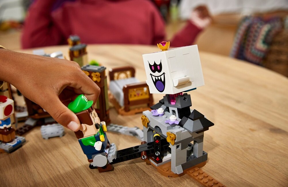 LEGO Super Mario Zabawa w straszonego w rezydencji Luigiego zestaw rozszerzający 71401 Zabawa napędzana wyobraźnią