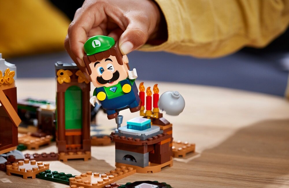 LEGO Super Mario Zabawa w straszonego w rezydencji Luigiego zestaw rozszerzający 71401 Cała masa możliwości wymyślania scenariuszy