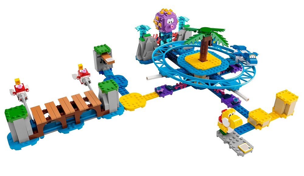 LEGO Super Mario Duży jeżowiec i zabawa na plaży zestaw rozszerzający 71400 Bezpieczeństwo przede wszystkim