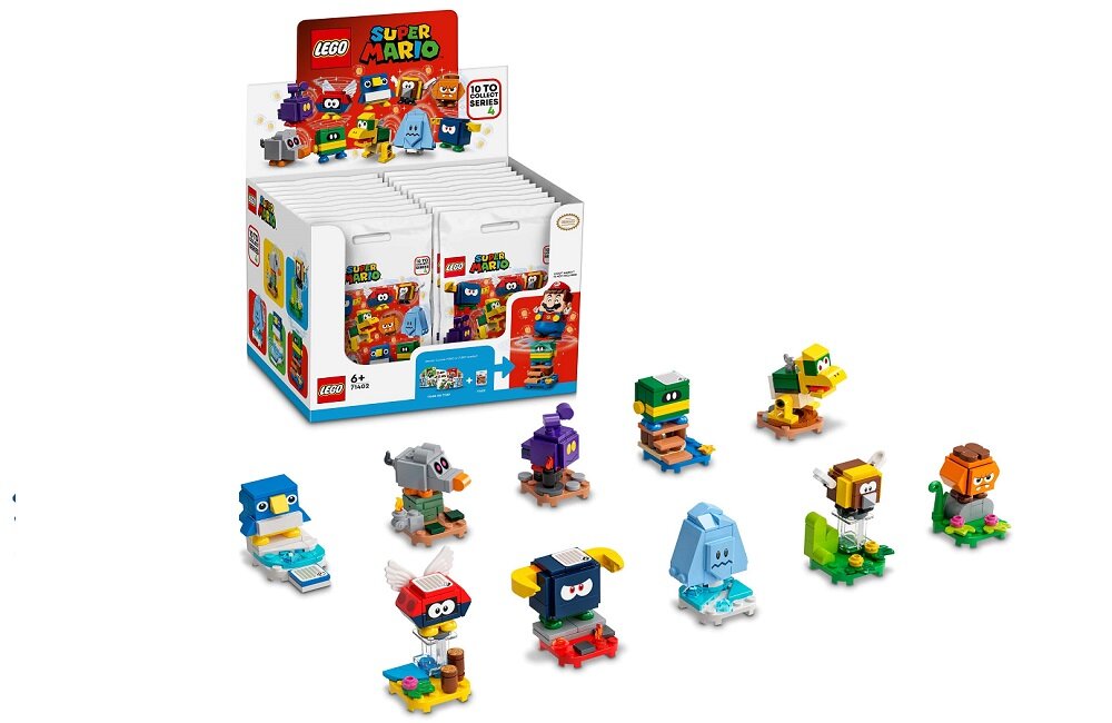LEGO Super Mario Zestawy postaci seria 4 71402 Wygodne opakowanie