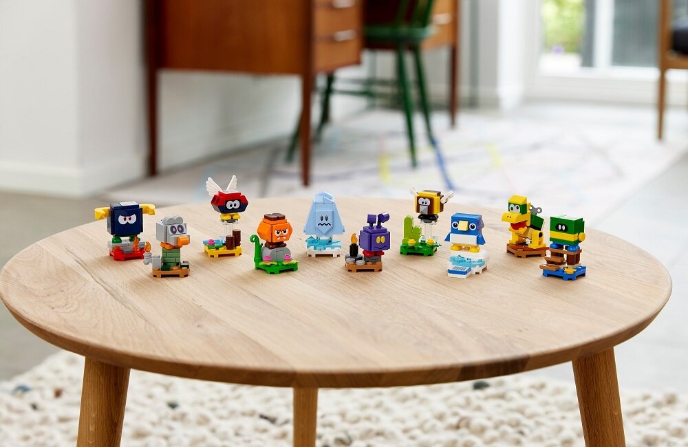 LEGO Super Mario Zestawy postaci seria 4 71402 Akcja czas start