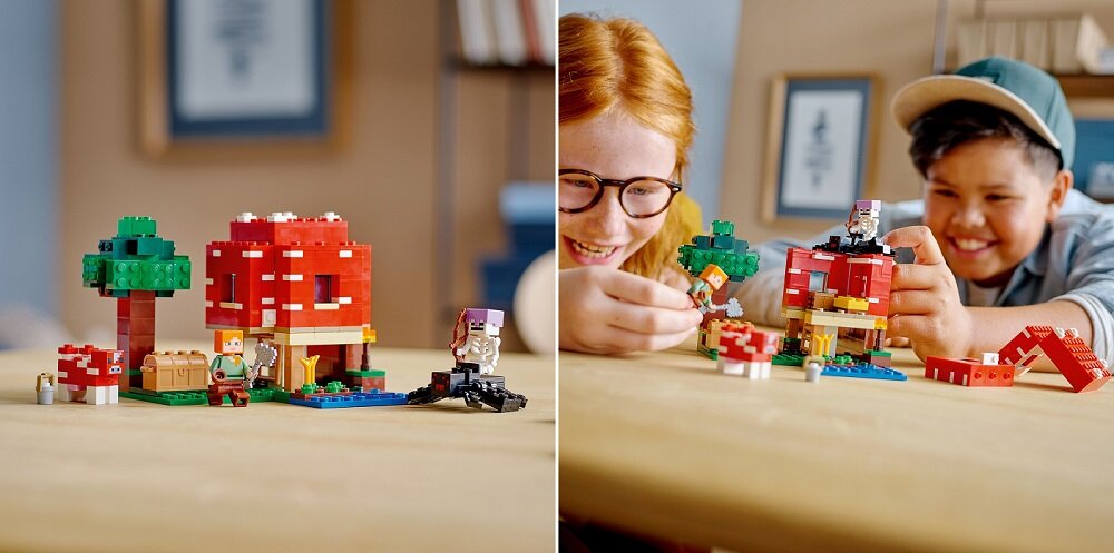 LEGO Minecraft Dom w grzybie 21179 Od lat dla Was