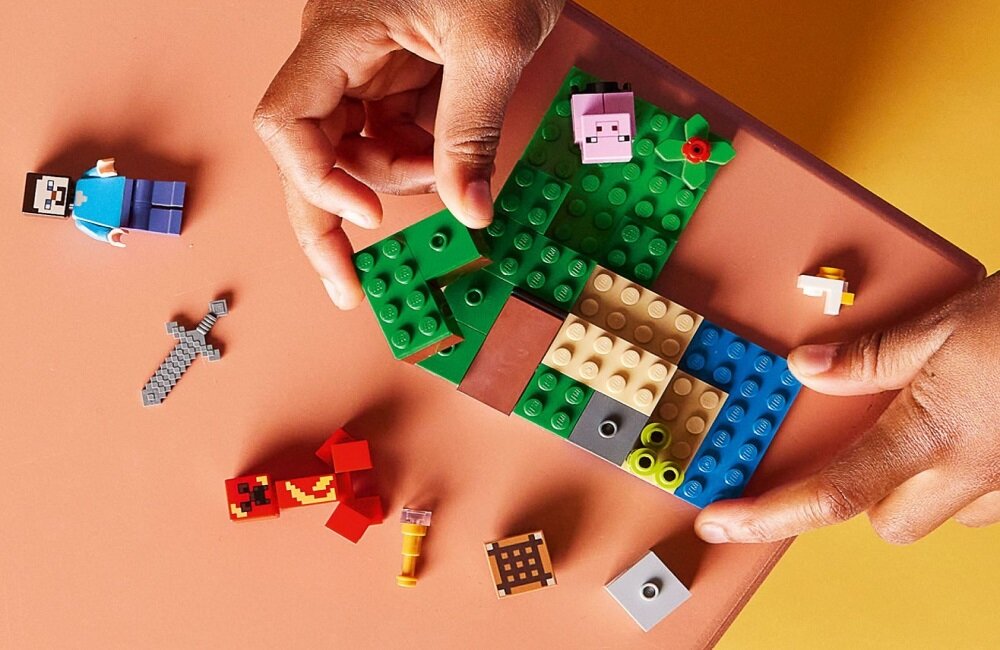 LEGO Minecraft Zasadzka Creepera 21177 Świetny prezent