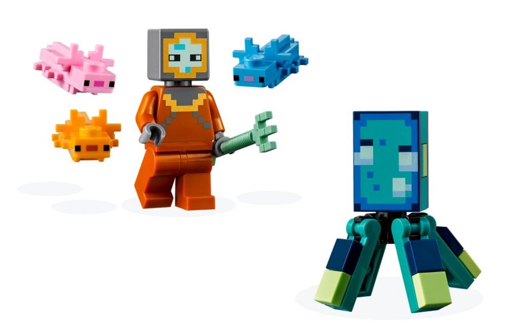LEGO Minecraft Walka ze strażnikami 21180 Pogoń wrogów