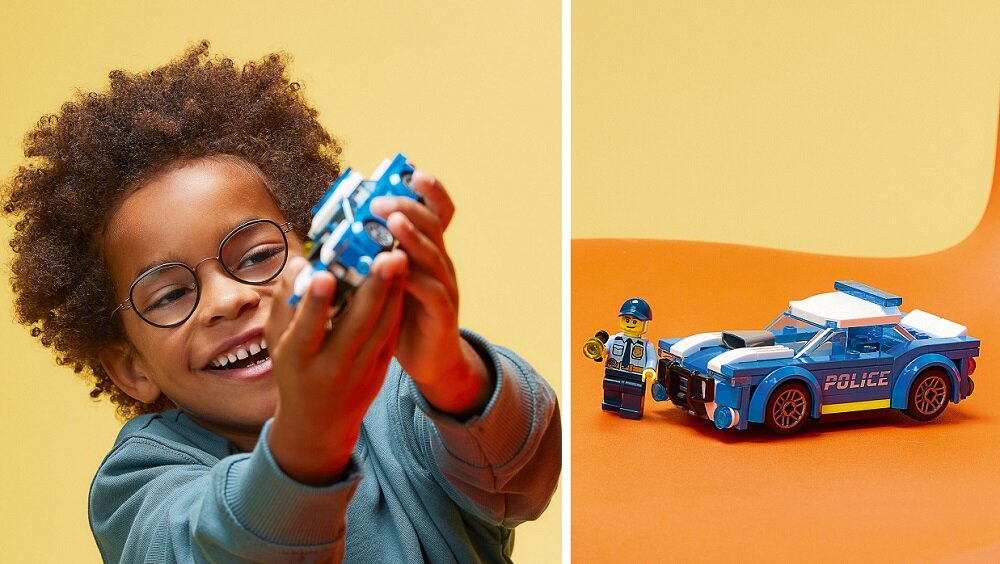 LEGO City Radiowóz 60312 Wysoka jakość i bezpieczeństwo