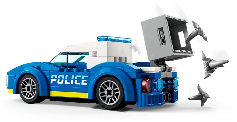 LEGO City Policyjny pościg za furgonetką z lodami 60314 Zabawa napędzana wyobraźnią