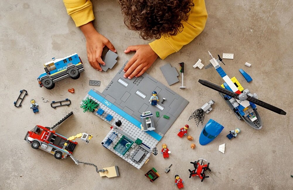 LEGO City Napad na bank 60317 Proste instrukcje 