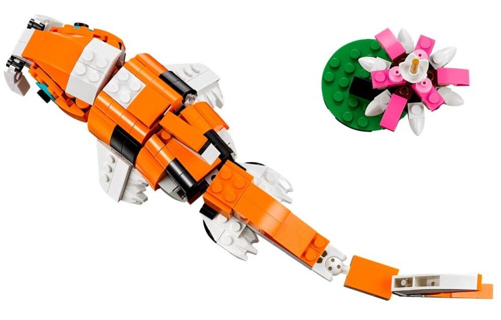 LEGO Creator Majestatyczny tygrys 31129 Wysoka jakość i bezpieczeństwo