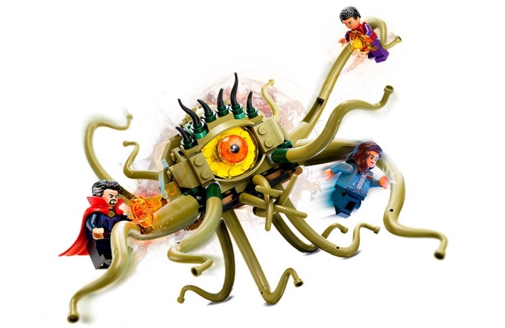LEGO Marvel Starcie z Gargantosem 76205 Pomoc w rozwoju życiowych umiejętności