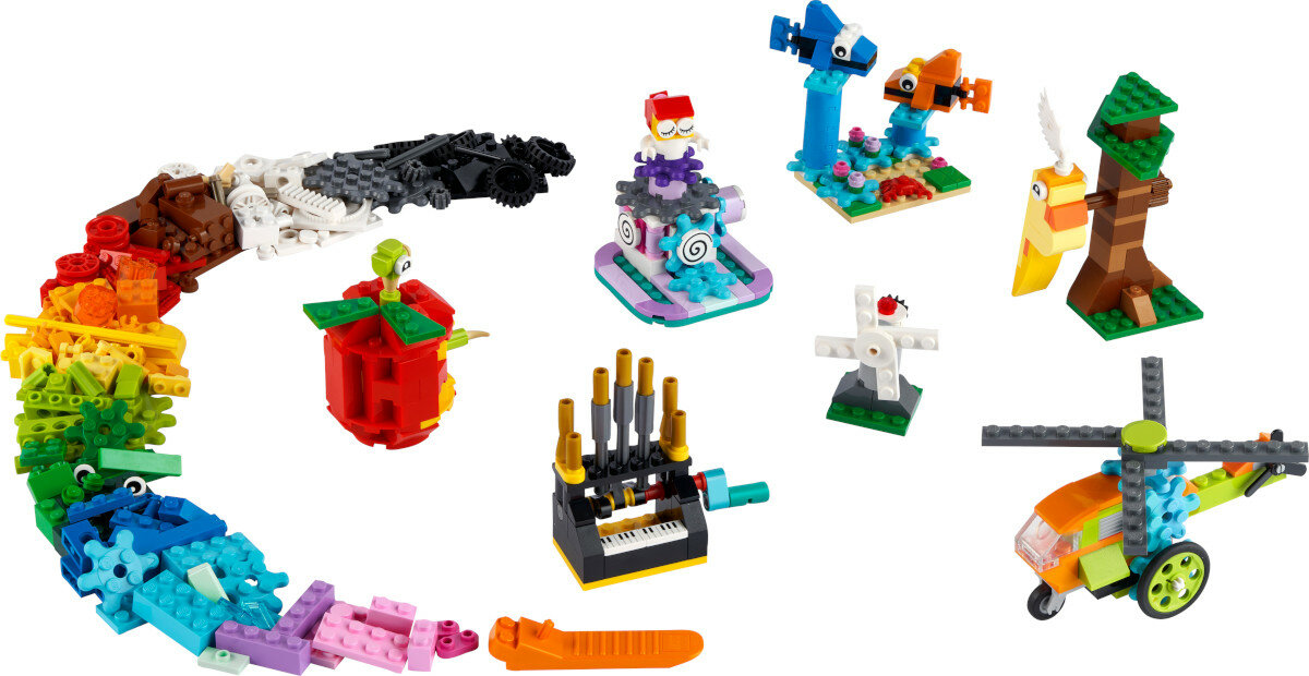 LEGO Classic Klocki i funkcje 11019 zawartosc opakowania