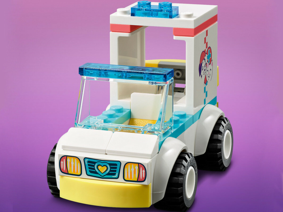 LEGO Friends Karetka kliniki dla zwierzątek 41694 zabawa kreatywnosc