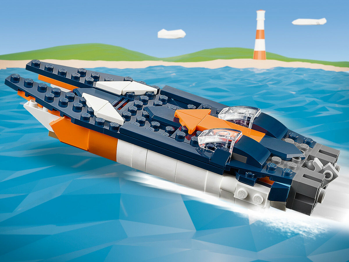 LEGO Creator Odrzutowiec naddzwiękowy 311264 kreatywnosc instrukcje