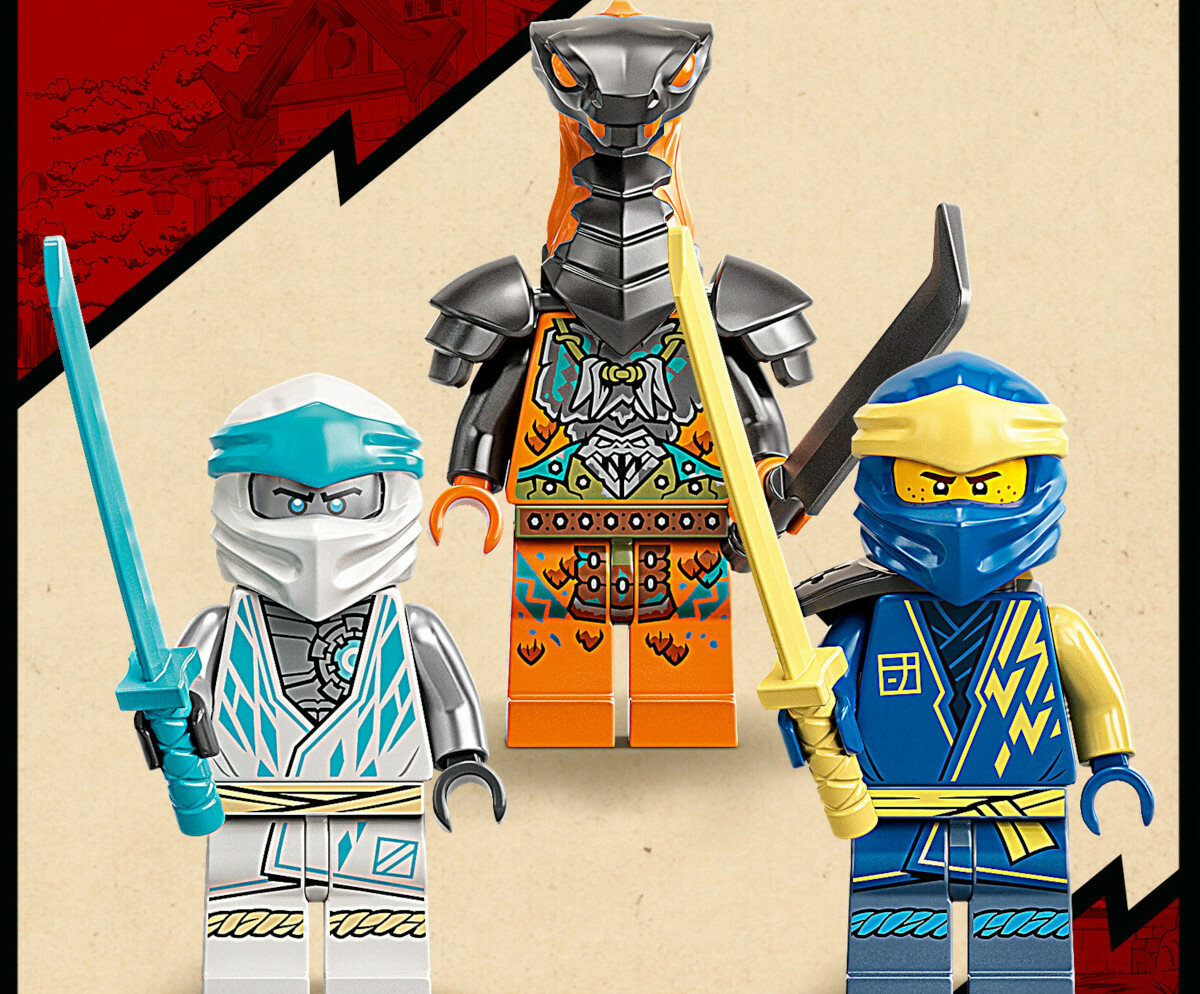 LEGO Ninjago Akademia wojowników Ninja 71764 ninja minifigurki