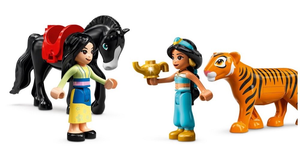 LEGO Disney Przygoda Dżasminy i Mulan 43208 Pomoc w rozwoju życiowych umiejętności