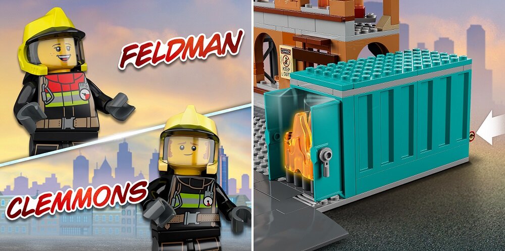 LEGO 60321 City Straż pożarna - niskie ceny i opinie w Media Expert
