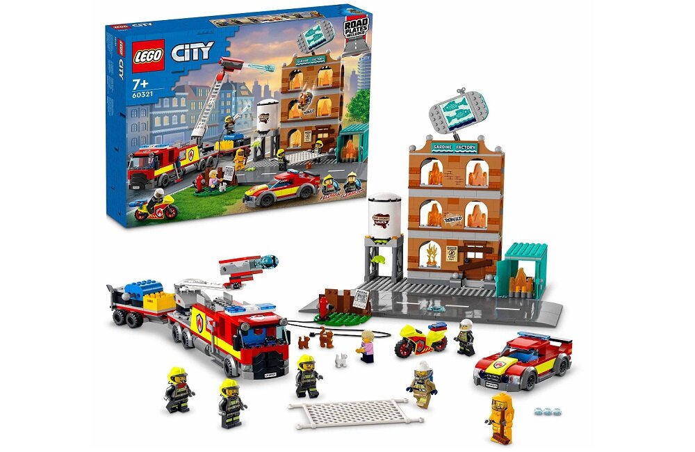 LEGO City Straż pożarna 60321 Bezpieczny transport