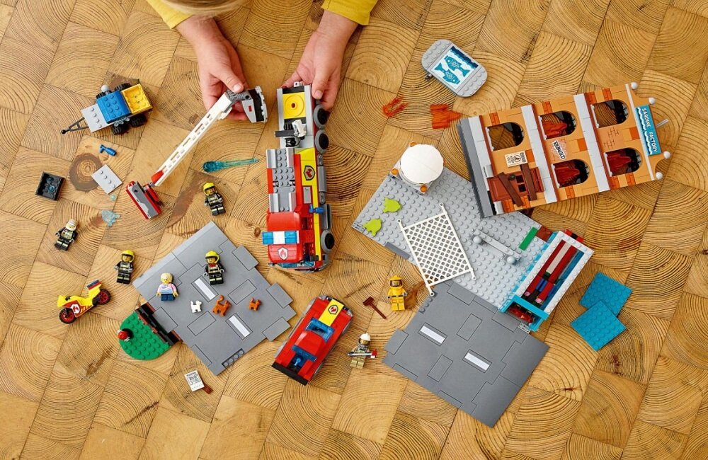 LEGO City Straż pożarna 60321 Drukowane i cyfrowe instrukcje budowania