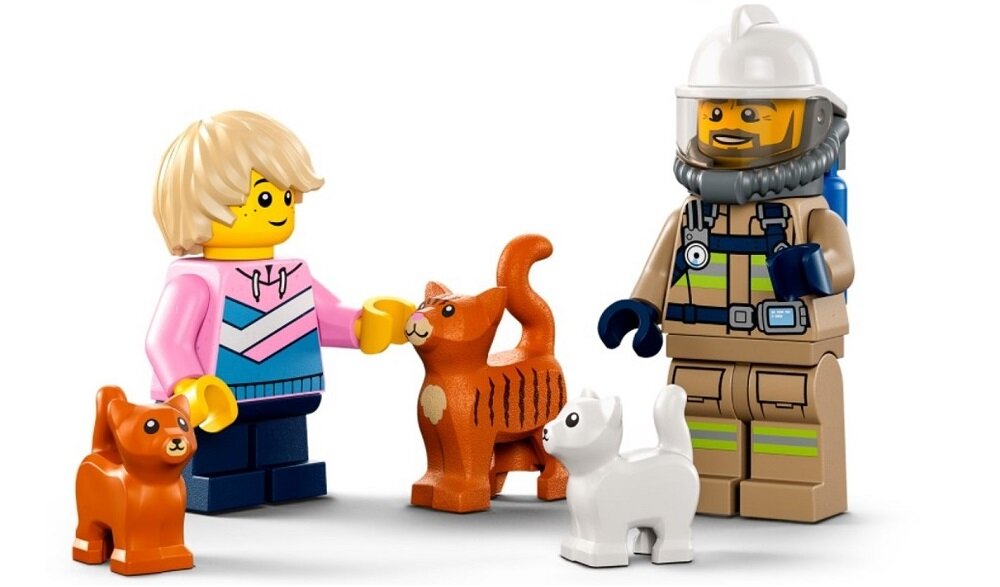 LEGO City Straż pożarna 60321 uratuj kotki