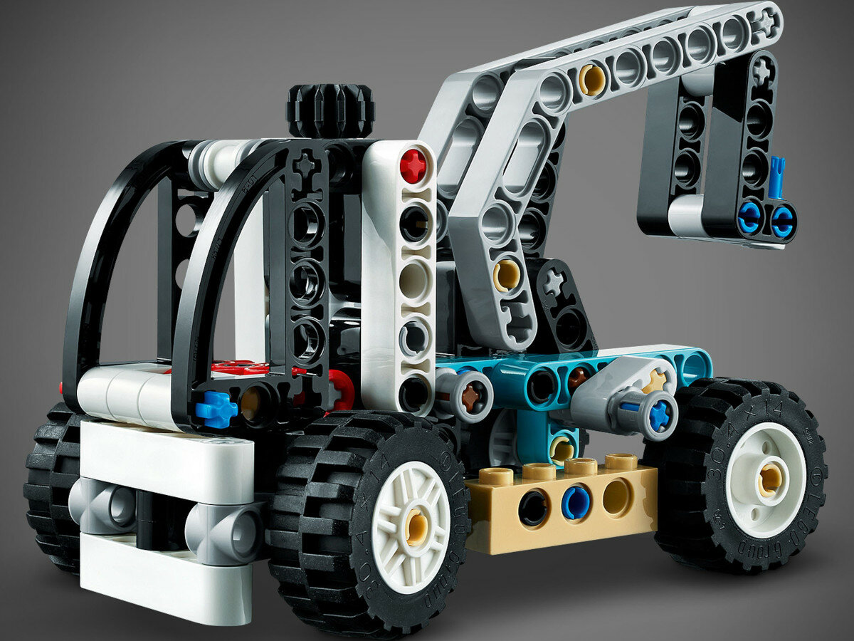 LEGO Technic Ładowarka teleskopowa 42133 ruchome elementy