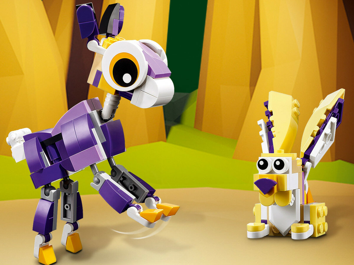LEGO Creator Fantastyczne leśne stworzenia 31125 cyfrowe instrukcje