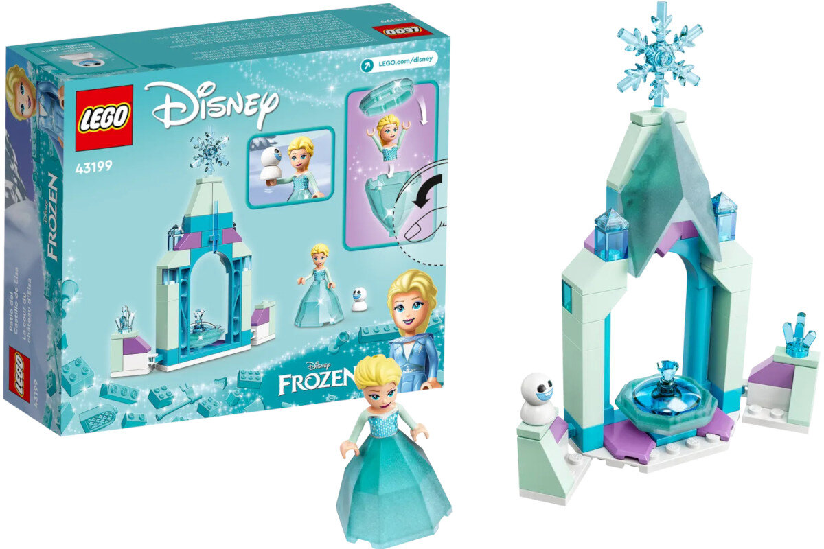 LEGO Disney Dziedziniec zamku Elzy 43199 Bezpieczny transport