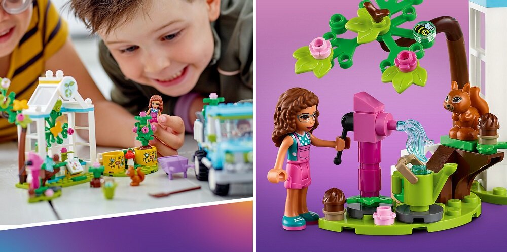 LEGO Friends Furgonetka do sadzenia drzew 41707 Wysoka jakość i bezpieczeństwo