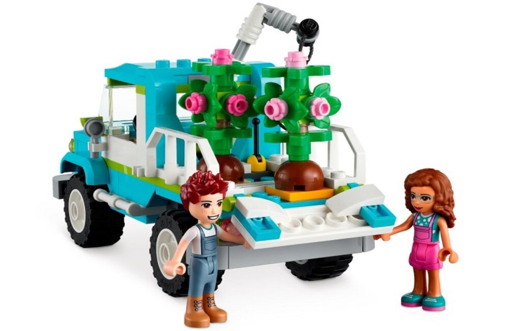 LEGO Friends Furgonetka do sadzenia drzew 41707 Zachwyć małych ogrodników